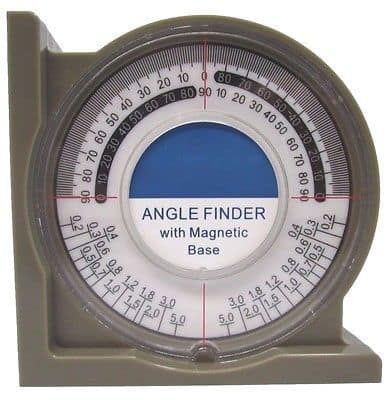 Magnetic angle finder