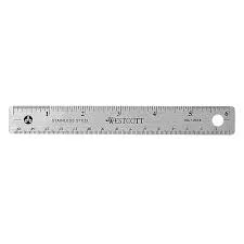 Metal ruler