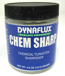 Tungsten sharpening paste