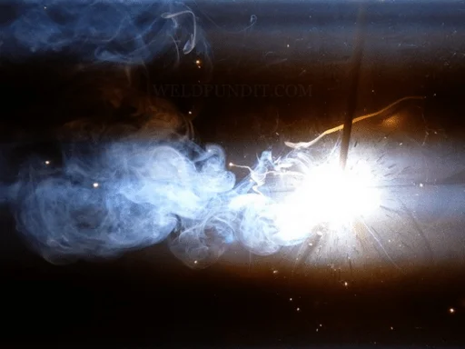 Arc welding smoke