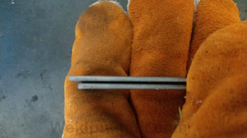 0.08in (2mm) thin mild steel